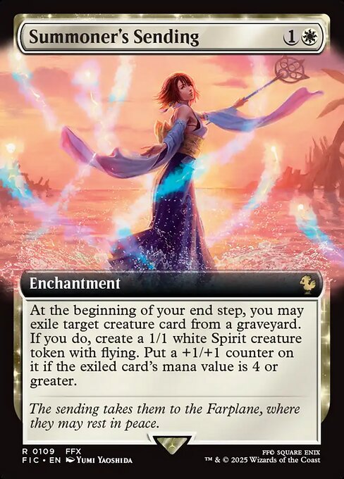 Summoner's Sending (109) - EXTENDED ART - Final Fantasy Commander - Game On