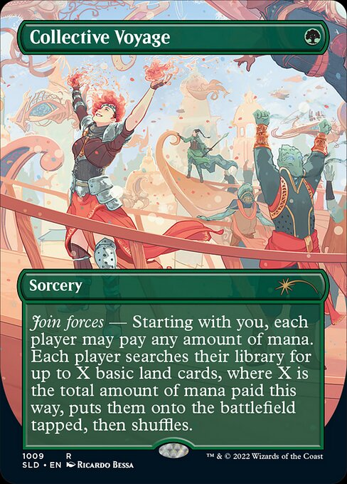 Collective Voyage (1009) - BORDERLESS - FULL ART (Foil) - Secret Lair Drop - Game On