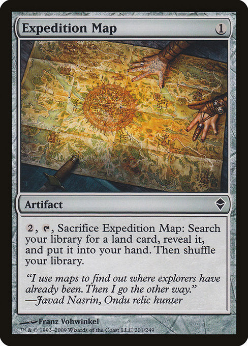 Expedition Map (201) - Zendikar - Game On