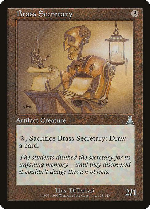 Brass Secretary (128) - Urza's Destiny - Game On