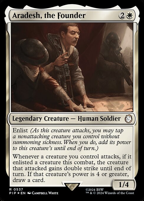 Aradesh, the Founder (537) (Foil) - Fallout - Game On