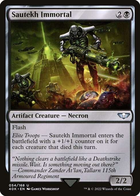Sautekh Immortal (54) - Warhammer 40,000 Commander - Game On