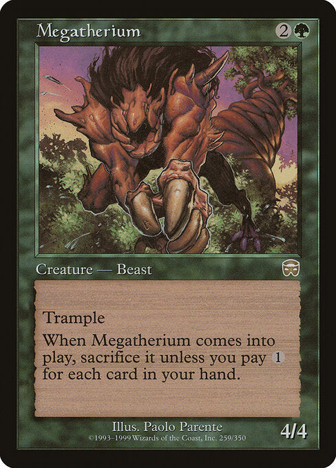 Megatherium (259) - Mercadian Masques - Game On