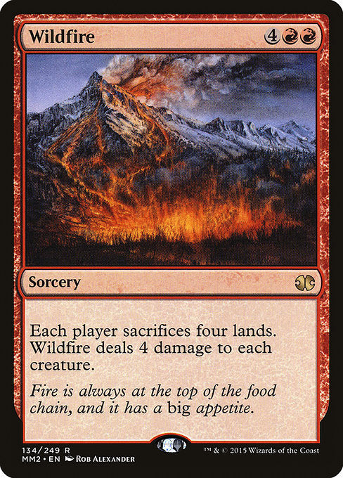 Wildfire (134) (Foil) - Modern Masters 2015 - Game On