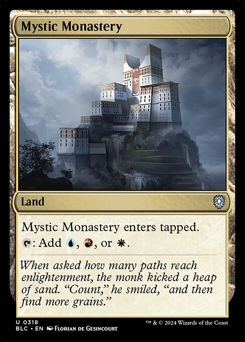 Mystic Monastery (318) - Bloomburrow Commander - Game On