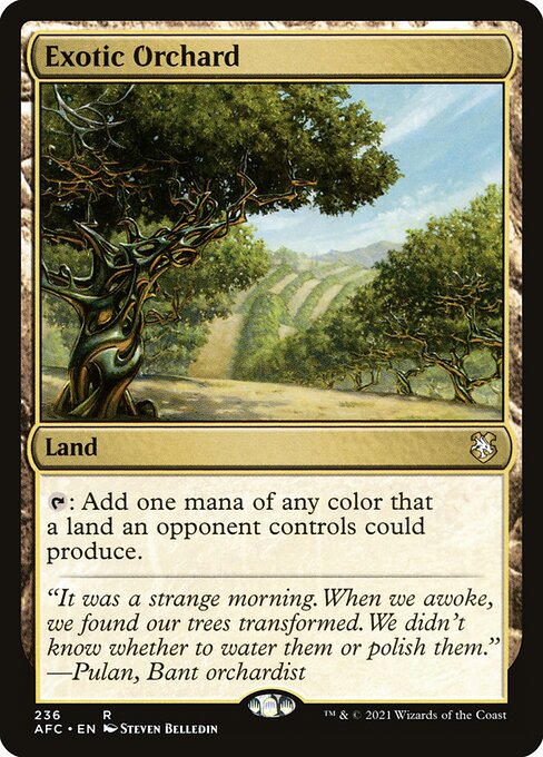 Exotic Orchard (236) - Forgotten Realms Commander - Game On