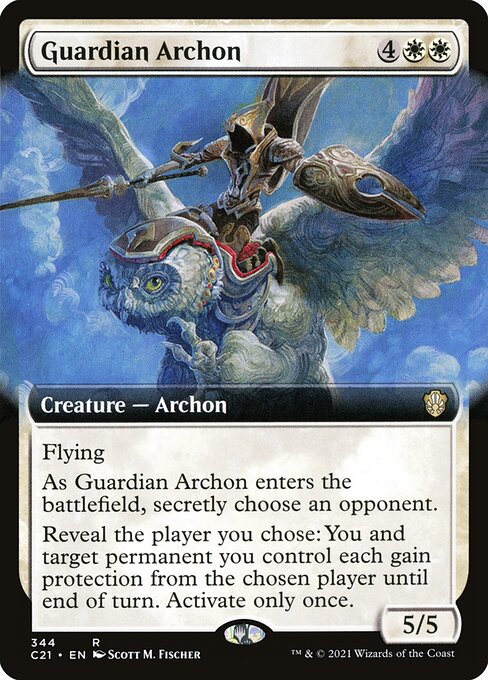 Guardian Archon (344) - EXTENDED ART - Commander 2021 - Game On