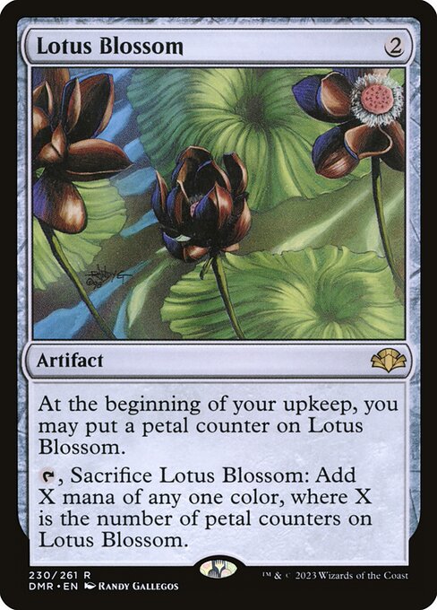 Lotus Blossom (230) (Foil) - Dominaria Remastered - Game On