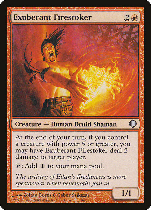Exuberant Firestoker (99) (Foil) - Shards of Alara - Game On