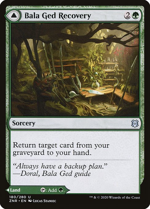 Bala Ged Recovery // Bala Ged Sanctuary (180) (Foil) - Zendikar Rising - Game On