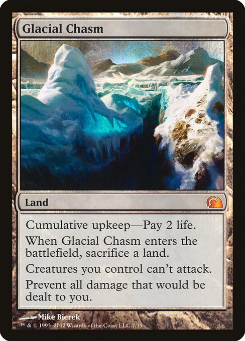 Glacial Chasm (7) (Foil) - From the Vault: Realms - Game On