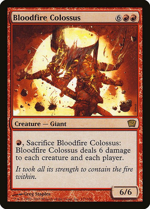 Bloodfire Colossus (177★) - Ninth Edition - Game On