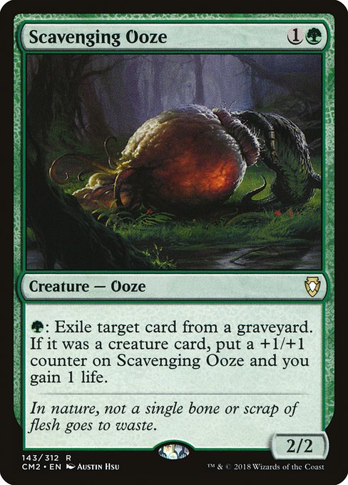 Scavenging Ooze (143) - Commander Anthology Volume II - Game On