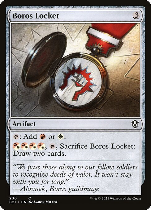 Boros Locket (236) - Commander 2021 - Game On