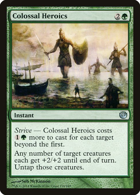 Colossal Heroics (118) (Foil) - Journey into Nyx - Game On