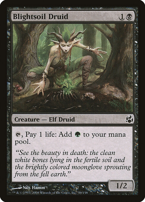 Blightsoil Druid (59) - Morningtide - Game On