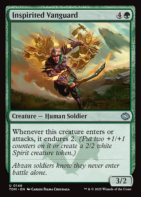 Inspirited Vanguard (146) - Tarkir: Dragonstorm - Game On