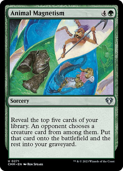 Animal Magnetism (271) (Foil) - Commander Masters - Game On