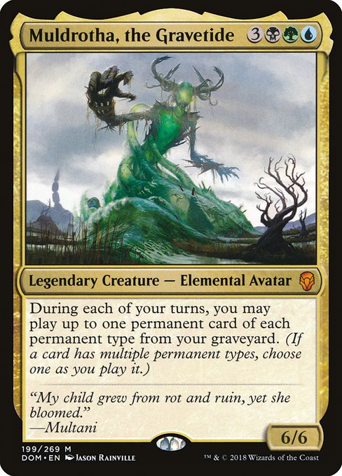 Muldrotha, the Gravetide (199) (Foil) - Dominaria - Game On