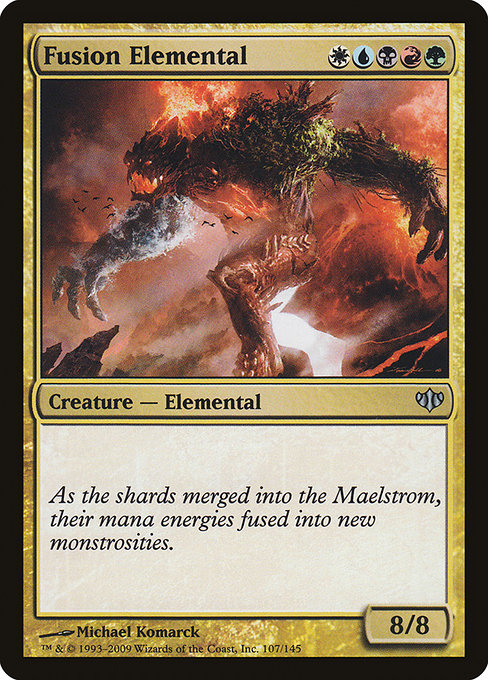 Fusion Elemental (107) (Foil) - Conflux - Game On