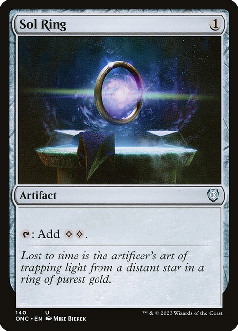 Sol Ring (140) - Phyrexia: All Will Be One Commander - Game On