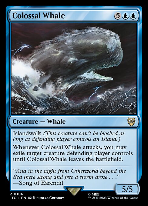 Colossal Whale (186) - Tales of Middle-earth Commander - Game On