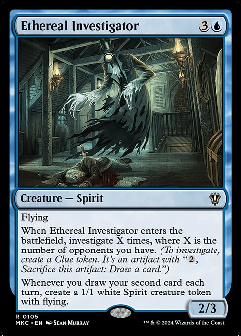 Ethereal Investigator (105) - Murders at Karlov Manor Commander - Game On