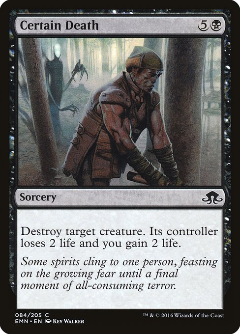Certain Death (84) (Foil) - Eldritch Moon - Game On