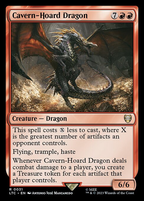 Cavern-Hoard Dragon (31) - Tales of Middle-earth Commander - Game On