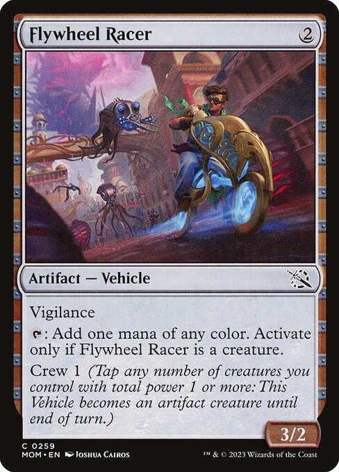 Flywheel Racer (259) (Foil) - March of the Machine - Game On