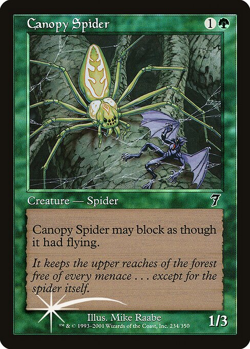 Canopy Spider (234★) - Seventh Edition - Game On