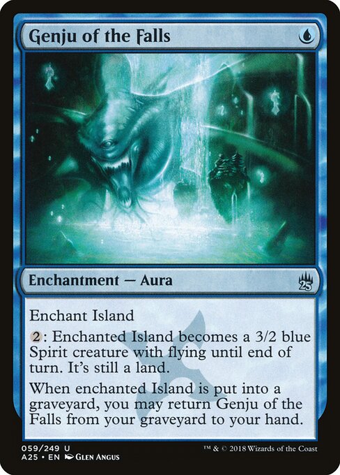 Genju of the Falls (59) (Foil) - Masters 25 - Game On