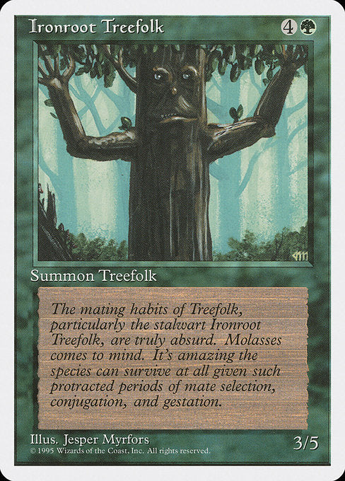 Ironroot Treefolk (253) - Fourth Edition - Game On