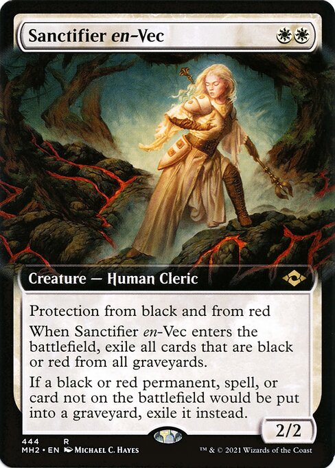 Sanctifier en-Vec (444) - EXTENDED ART (Foil) - Modern Horizons 2 - Game On