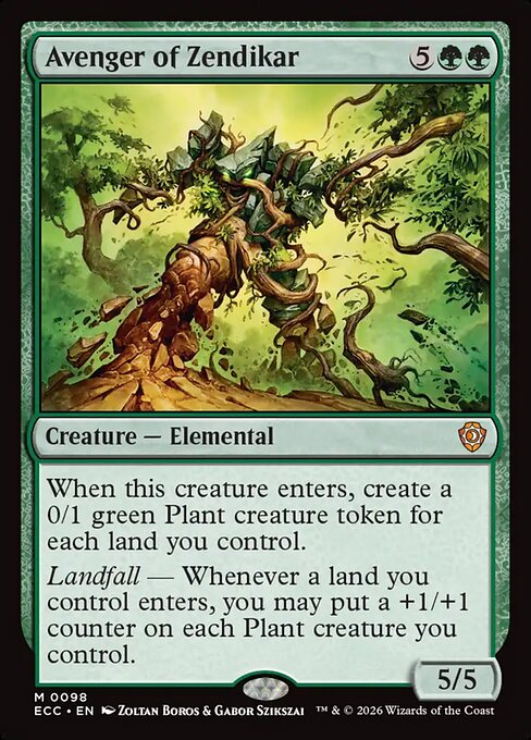Avenger of Zendikar (98) - Lorwyn Eclipsed Commander - Game On