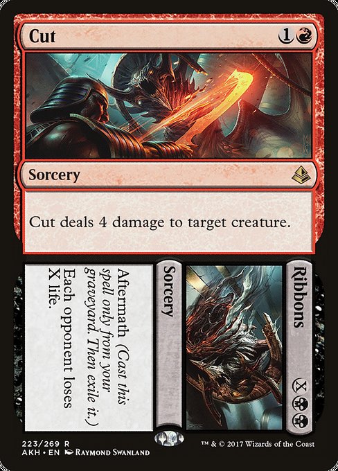 Cut // Ribbons (223) (Foil) - Amonkhet - Game On