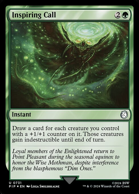 Inspiring Call (731) (Foil) - Fallout - Game On