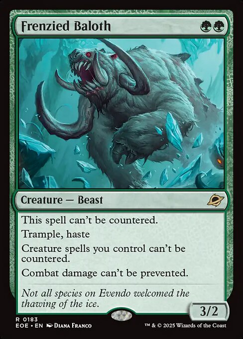 Frenzied Baloth (183) (Foil) - Edge of Eternities - Game On