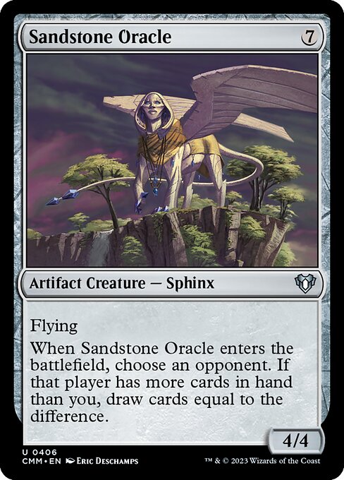 Sandstone Oracle (406) - Commander Masters - Game On