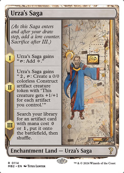 Urza's Saga (114) - Mystery Booster 2 - Game On