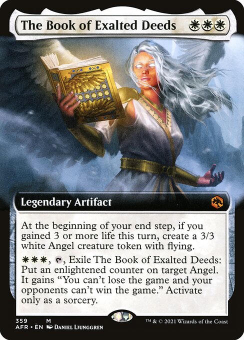 The Book of Exalted Deeds (359) - EXTENDED ART - Adventures in the Forgotten Realms - Game On