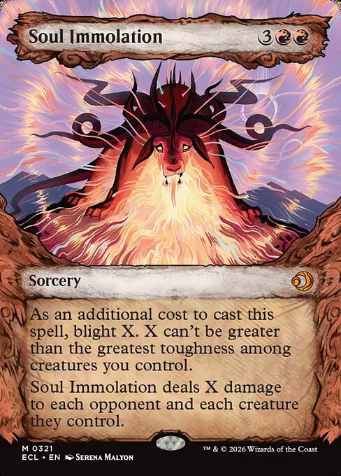 Soul Immolation (321) - Lorwyn Eclipsed - Game On