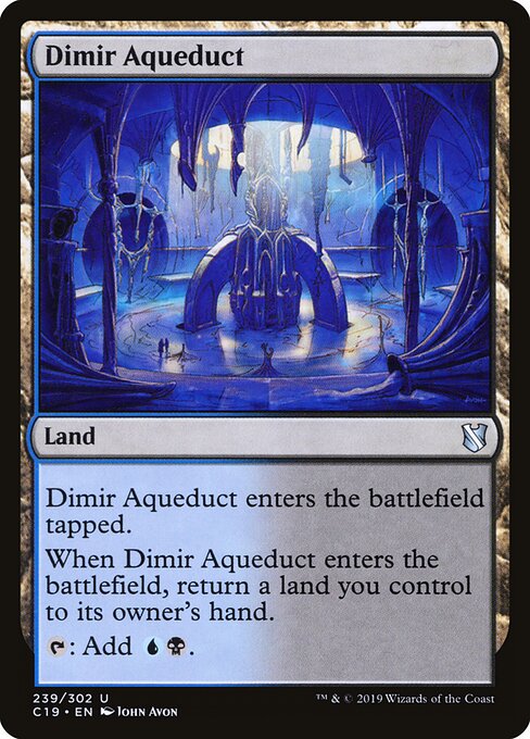 Dimir Aqueduct (239) - Commander 2019 - Game On