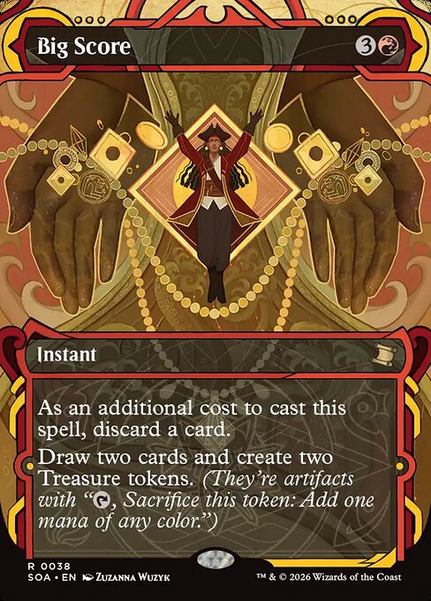 Big Score (38) - BORDERLESS (Foil) - Secrets of Strixhaven Mystical Archive - Game On