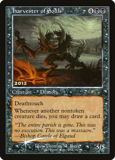 Harvester of Souls (20) (Foil) - 30th Anniversary Play Promos - Game On