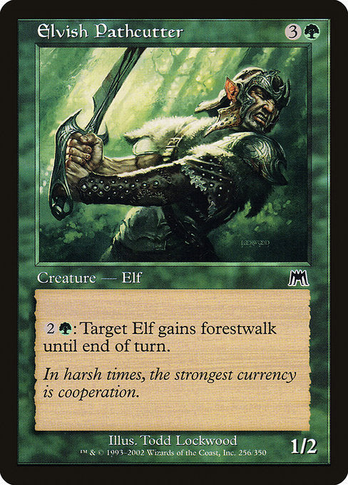 Elvish Pathcutter (256) (Foil) - Onslaught - Game On