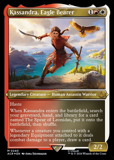 Kassandra, Eagle Bearer (240) (Etched) - Assassin's Creed - Game On
