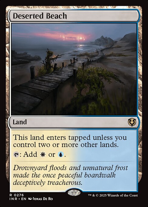 Deserted Beach (276) (Foil) - Innistrad Remastered - Game On