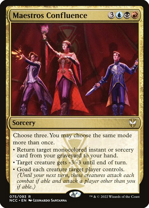 Maestros Confluence (75) - New Capenna Commander - Game On