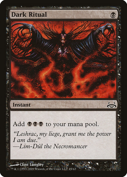 Dark Ritual (45) - Duel Decks: Divine vs. Demonic - Game On